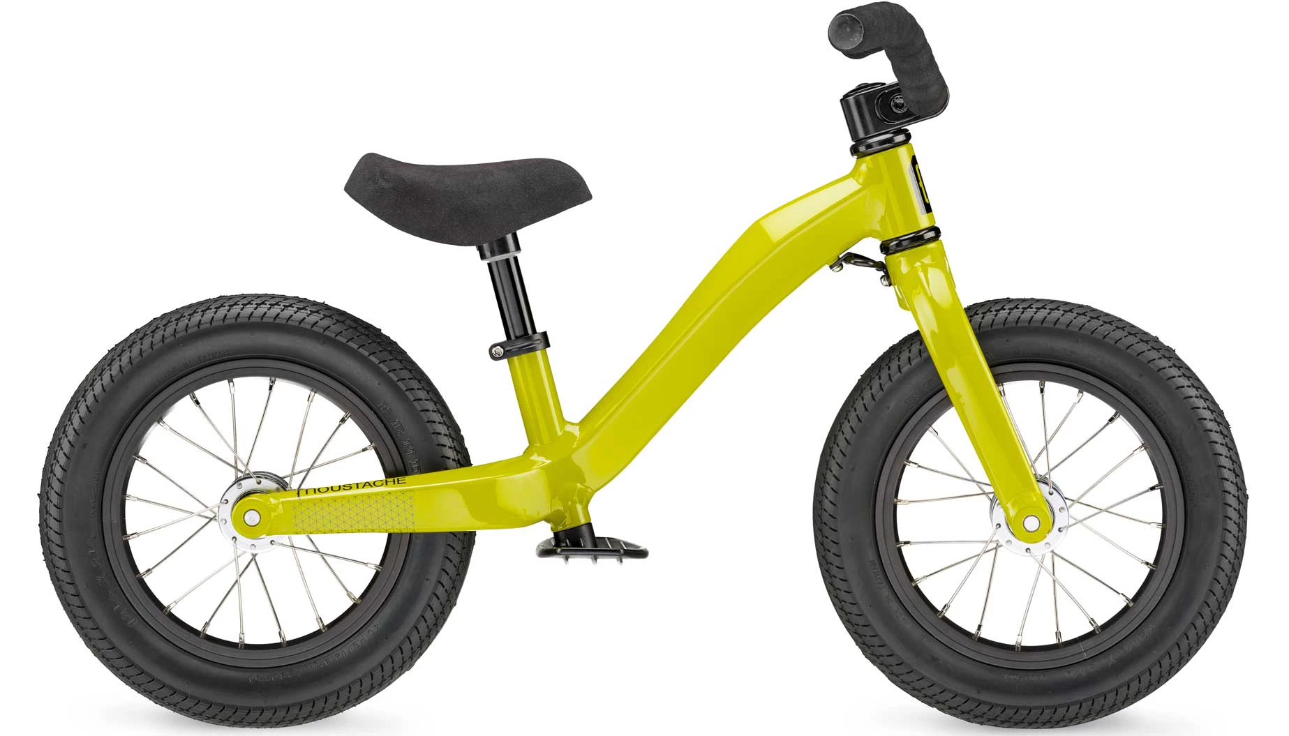 Draisienne Moustache MERCREDI 12 2019 Vert Acide 1 Draisienne Moustache MERCREDI 12 2019 Vert Acide