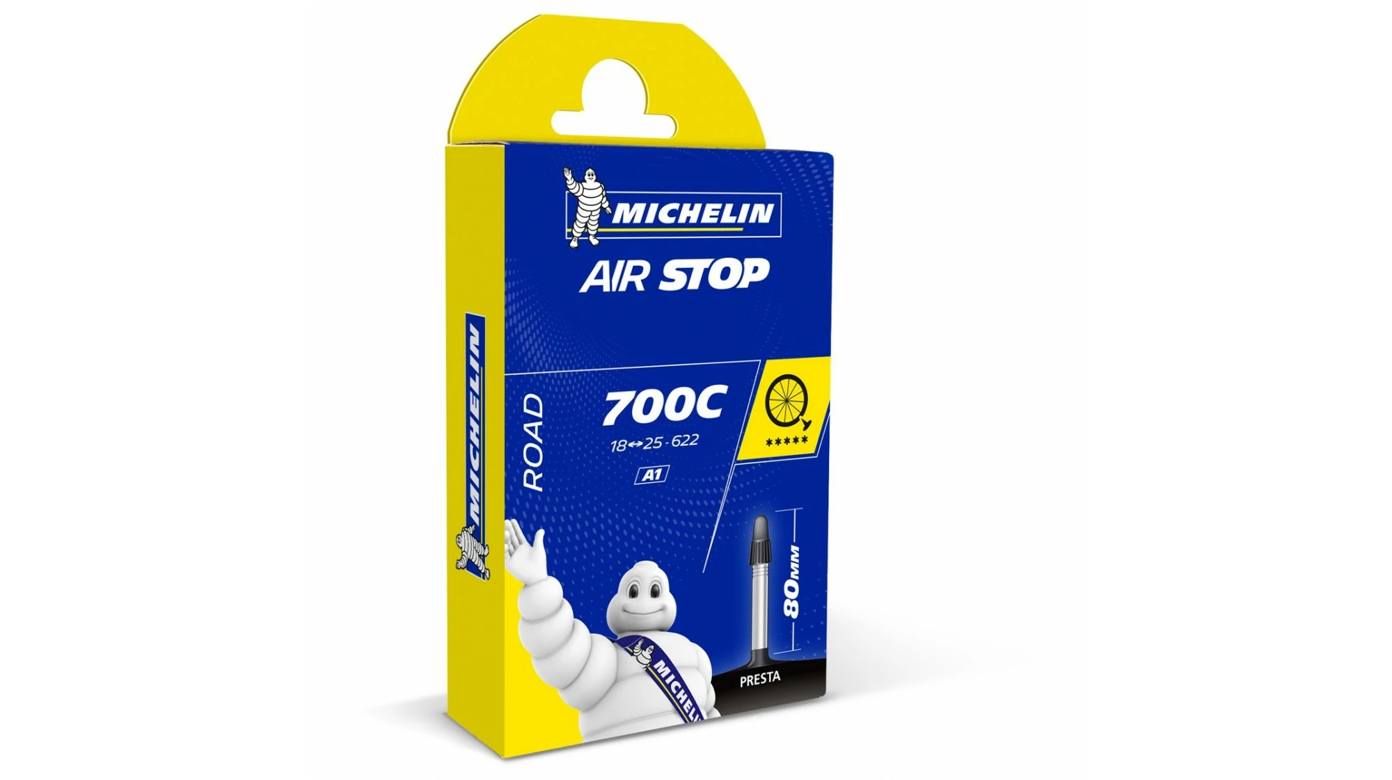 CHAMBRE A AIR 700 X 18/23 MICHELIN 80MM 1 CHAMBRE A AIR 700 X 18/23 MICHELIN 80MM